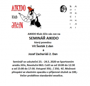 seminář Jičín 5/2020