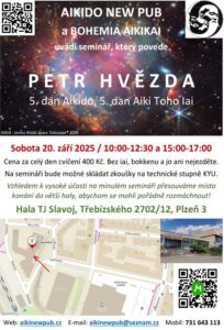 seminář aikido, Petr Hvězda, Plzeň